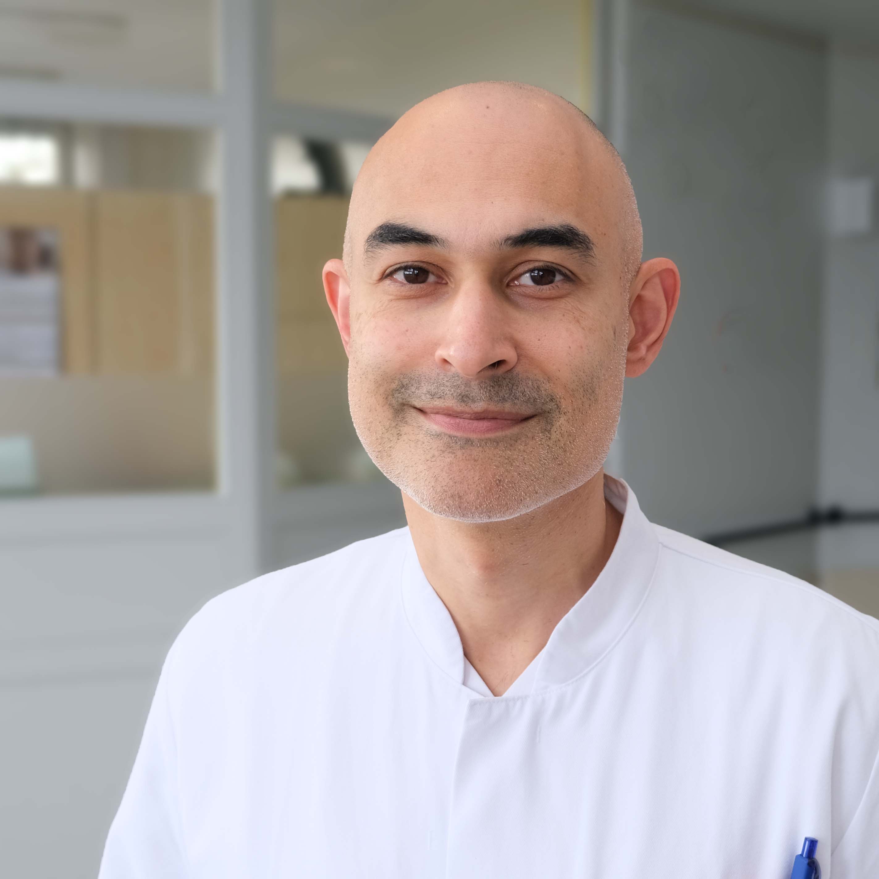 Reza Ashrafi, leitender Oberarzt Pneumologie, Malteser Krankenhaus St. Franziskus-Hospital in Flensburg